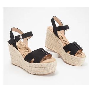 New Sam Edelman Maura Espadrille Wedge Sandals